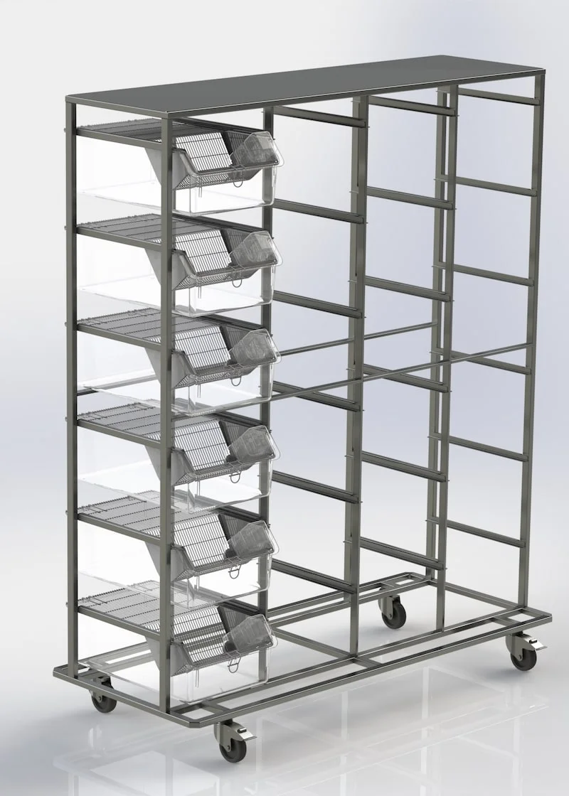 UNO Cage rack Type IV cages 24