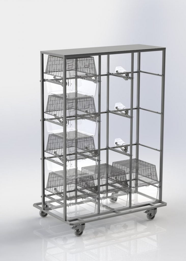 UNO Cage rack Type IVS cages 12